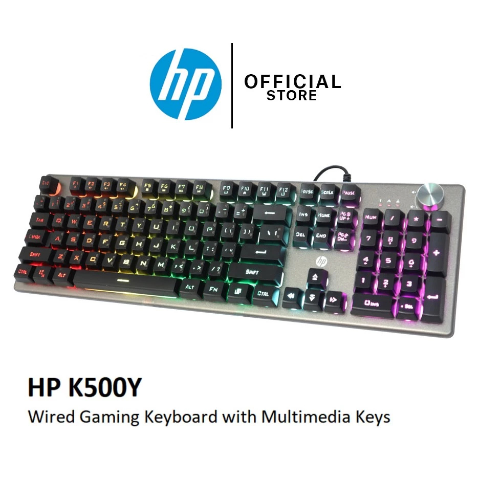HP K500Y BLACK GAMING KEYBOARD – INTEK TRADING GROUP