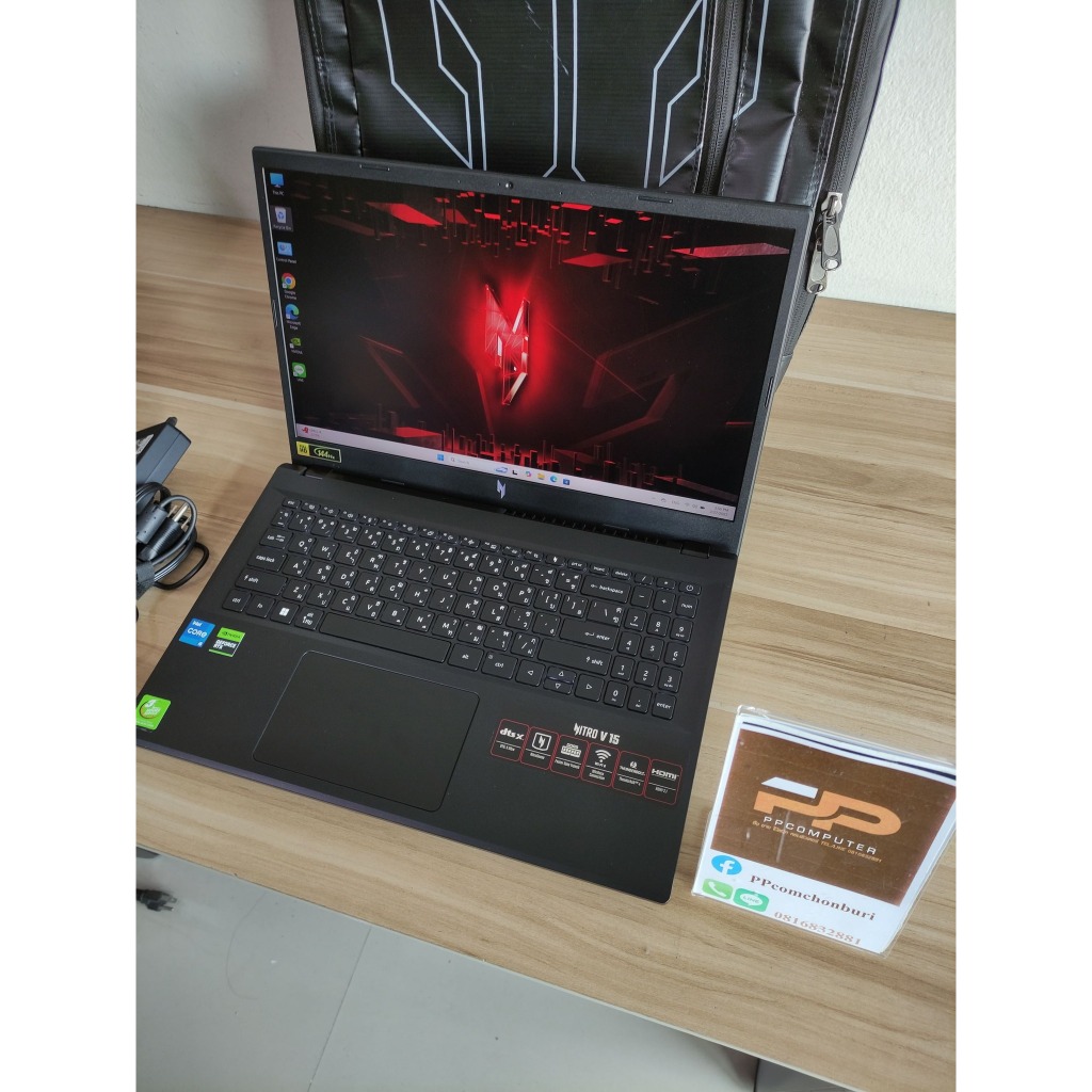 💻 โน๊ตบุ๊ค Acer nitro V15 RTX4050  เล่นเกมส์แรงๆ