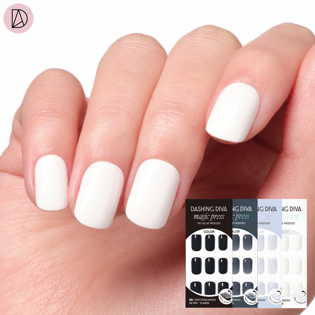 Dashing Diva เล็บปลอม ทรงปลายโค้งมน รุ่น MDC5P020RD-MDC5P029RD จำนวน 1 กล่องมี 30 เล็บ