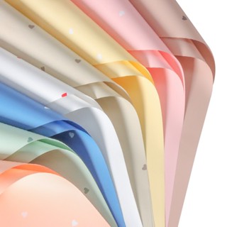 กระดาษลายหัวใจ 58*58 ซม. บรรจุ 20 แผ่น