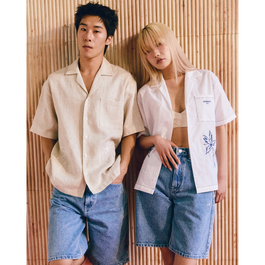 maison KEEPS | The Coastline Hawaiian Shirt | Unisex | เสื้อเชิ้ตฮาวาย แขนสั้น