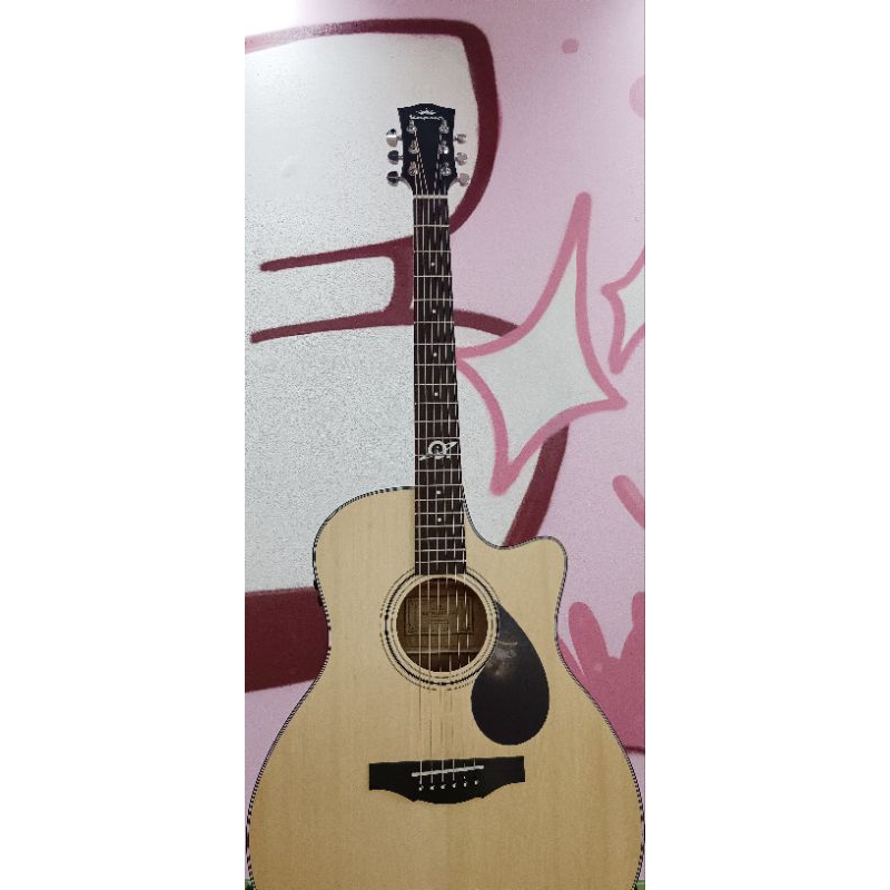 กีต้าร์โปร่ง ไฟฟ้า Kepma EAC Plus E เสียงดีเล่นง่าย