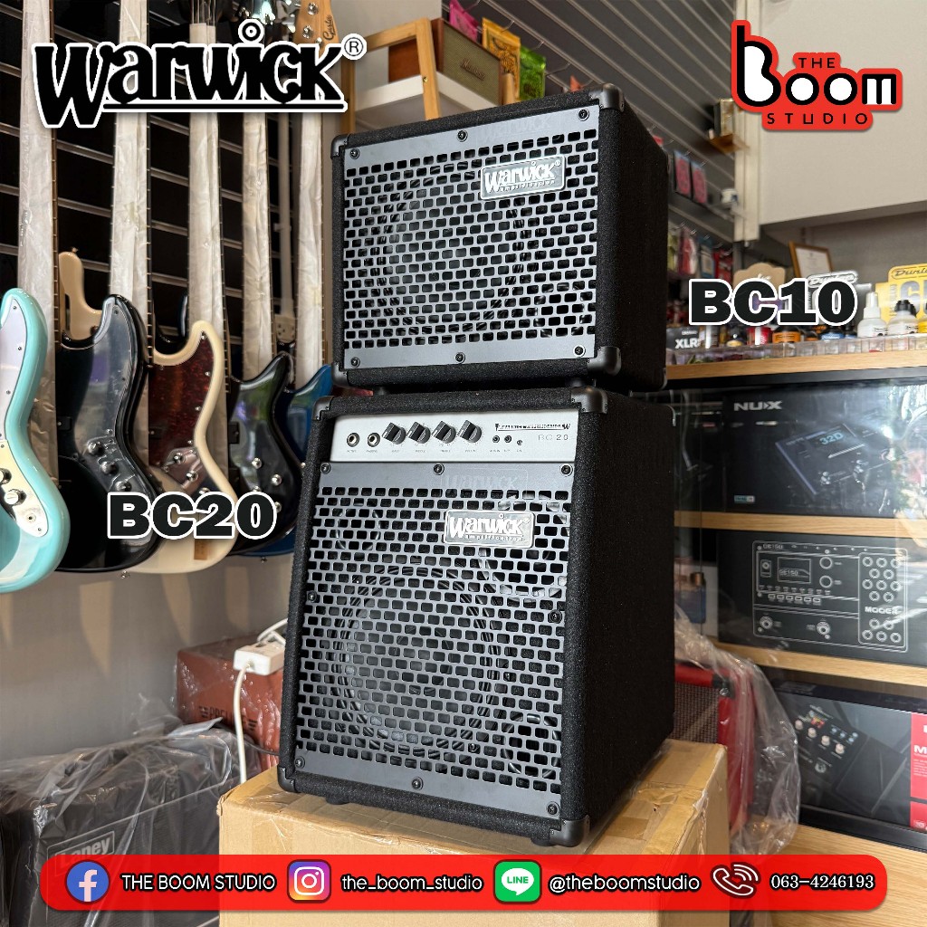 ตู้แอมป์เบส Warwick BC Serie 10(10W.) / 20(20W.)