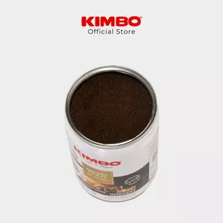 KIMBO Ground Coffee AROMA GOLD 100% ARABICA เมล็ดกาแฟแท้คั่วบด คิมโบ อโรมาโกลด์ 100% อาราบิก้า 250g