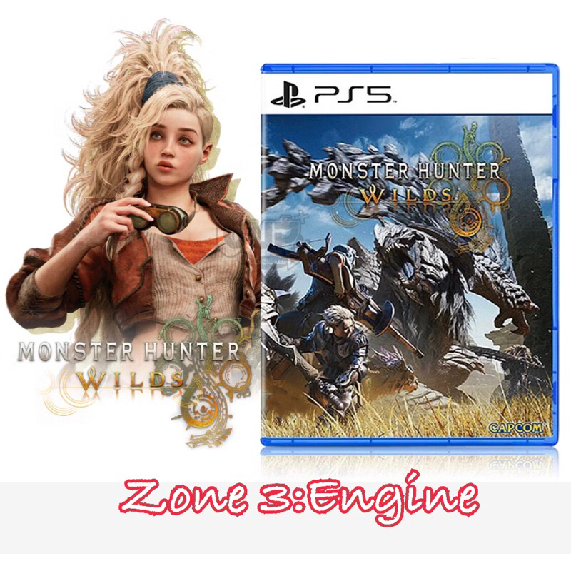 PS5 Games [A/T] Monster Hunter Wilds (Zone 3 Asia,มีไทย)