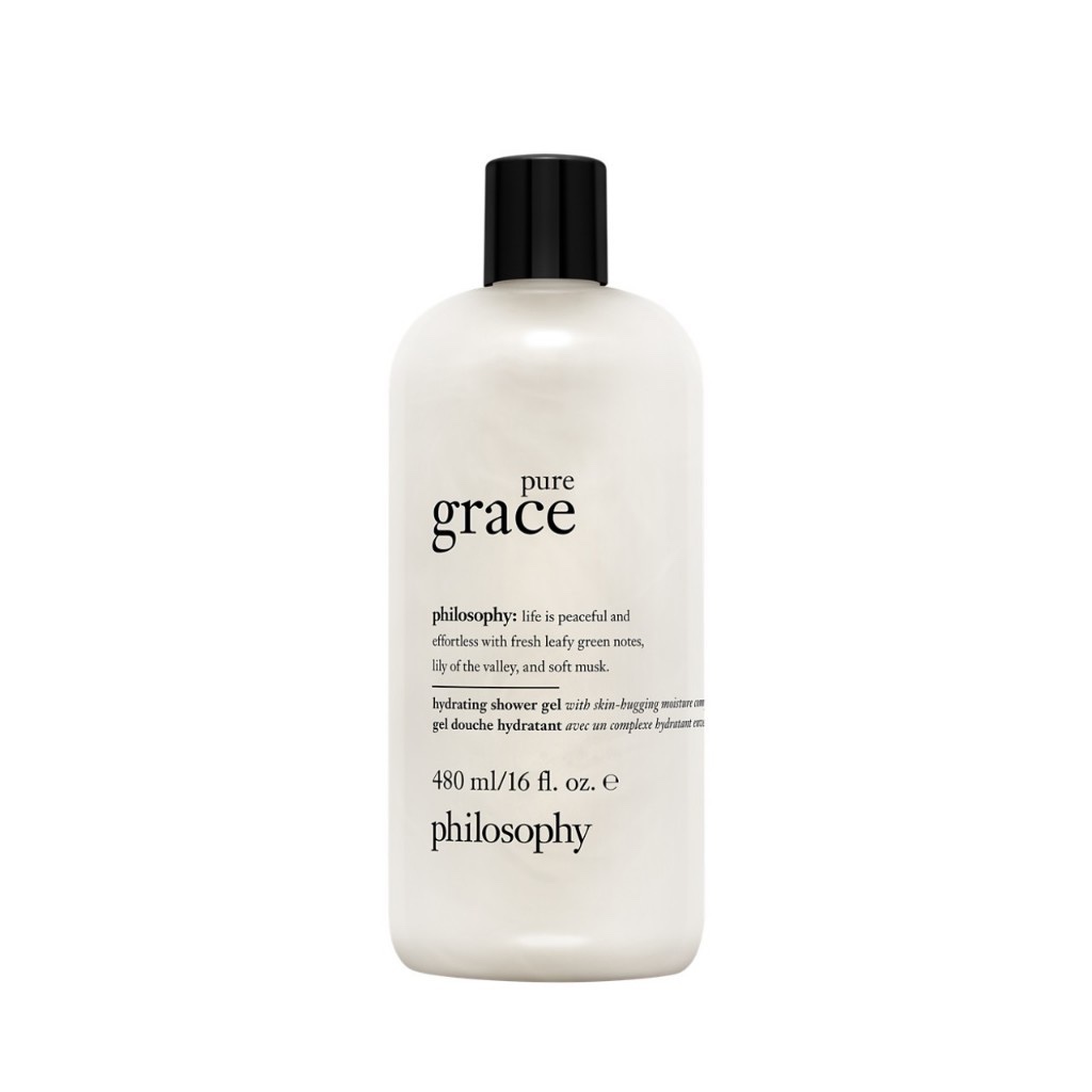 Philosophy Hydrating Shower Gel Pure Grace 16oz/480ml ครีมอาบน้ำกลิ่นหอมสะอาด – โปรปัง