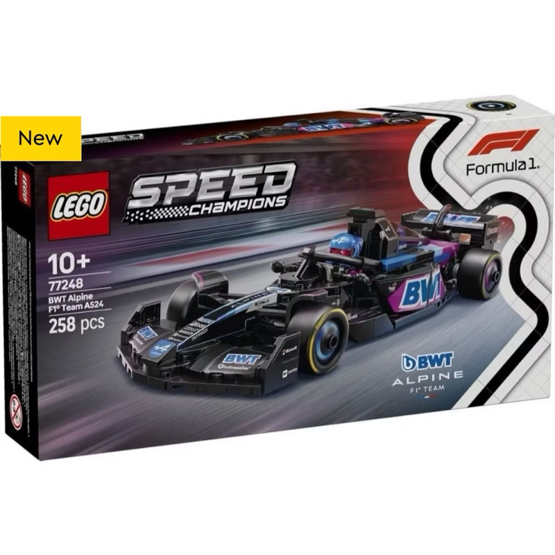 Lego Speed Champion 77248 BWT Alpine F1® Team A524 Race Car