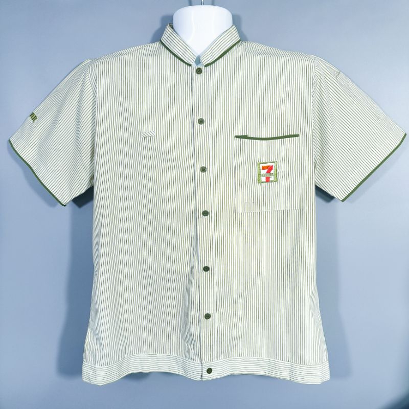 มือสอง เสื้อพนักงาน เซเว่น อก 44 ชุดฟอร์ม 7-11 ขอจีน
