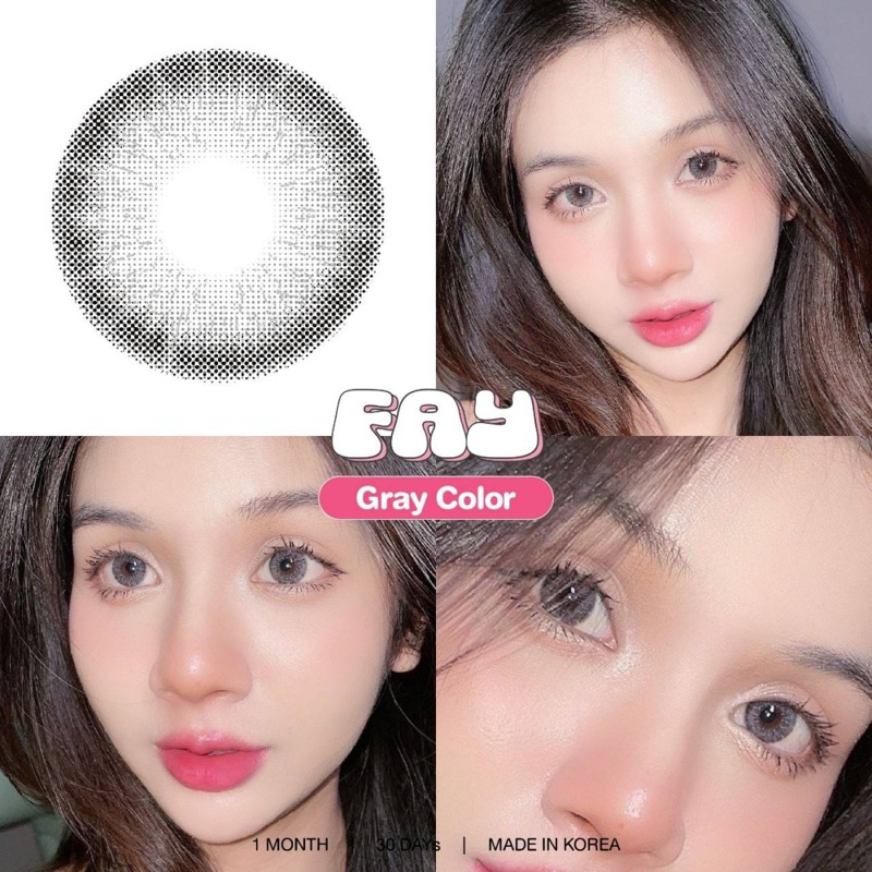 คอนแทคเลนส์ ลาย Fay*