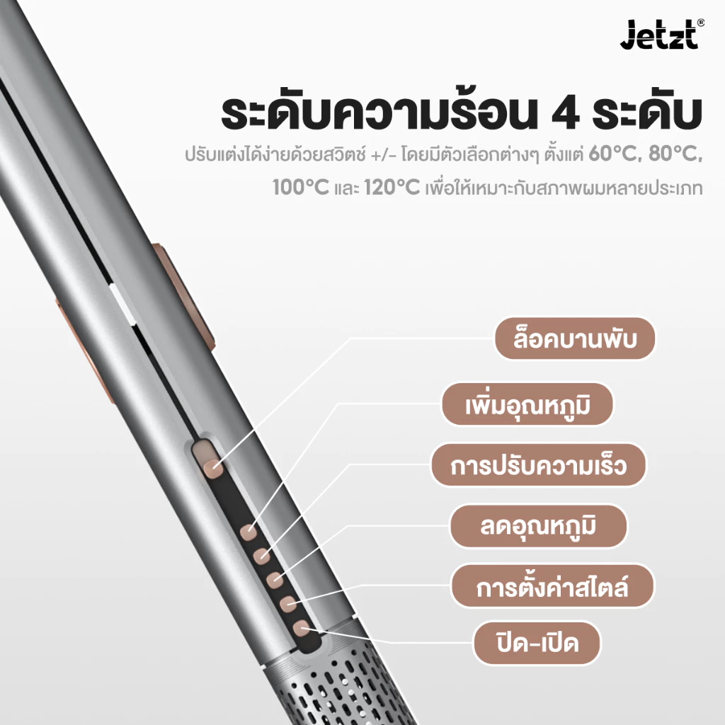 Jetzt AS Series 2in1 พร้อมเทคโนโลยีไอออน – จัดแต่งทรงง่าย ปกป้องผมเสีย thumbnail 5
