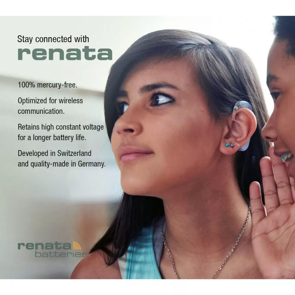 ถ่านเครื่องช่วยฟัง Renata ZA10 / ZA13 / ZA312 / ZA675 1.45V thumbnail 5