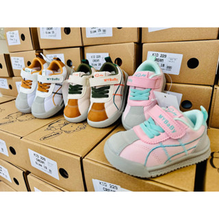 รองเท้าผ้าใบเด็กเล็ก เด็กหัดเดิน 0-3 ขวบ KID229