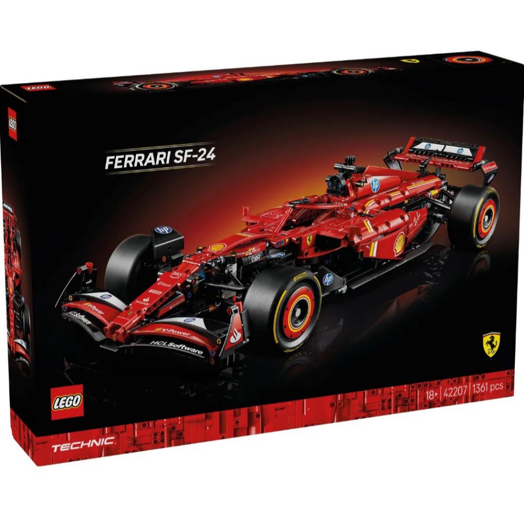 LEGO® Technic Ferrari SF-24 F1® Car 42207