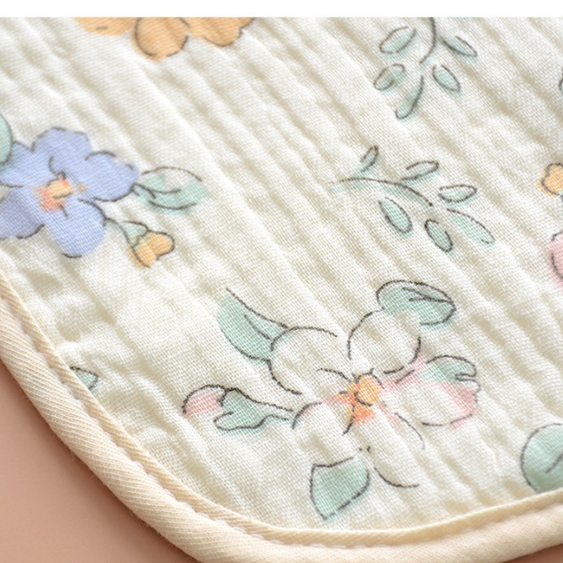 BrananaPlus  ผ้ากันเปื้อน ผ้าซับน้ำลายสำหรับเด็ก ผ้าฝ้ายทอ 6ชั้น กันน้ำ TINYU6 - รูปที่ 2