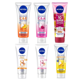 Nivea Extra white เซรั่ม 180มล. 300มล. แท้เข้าใหม่ ไม่ซีลฝาปิดเทปใสกันบิดหกไปให้ หมดอายุ2028-2029