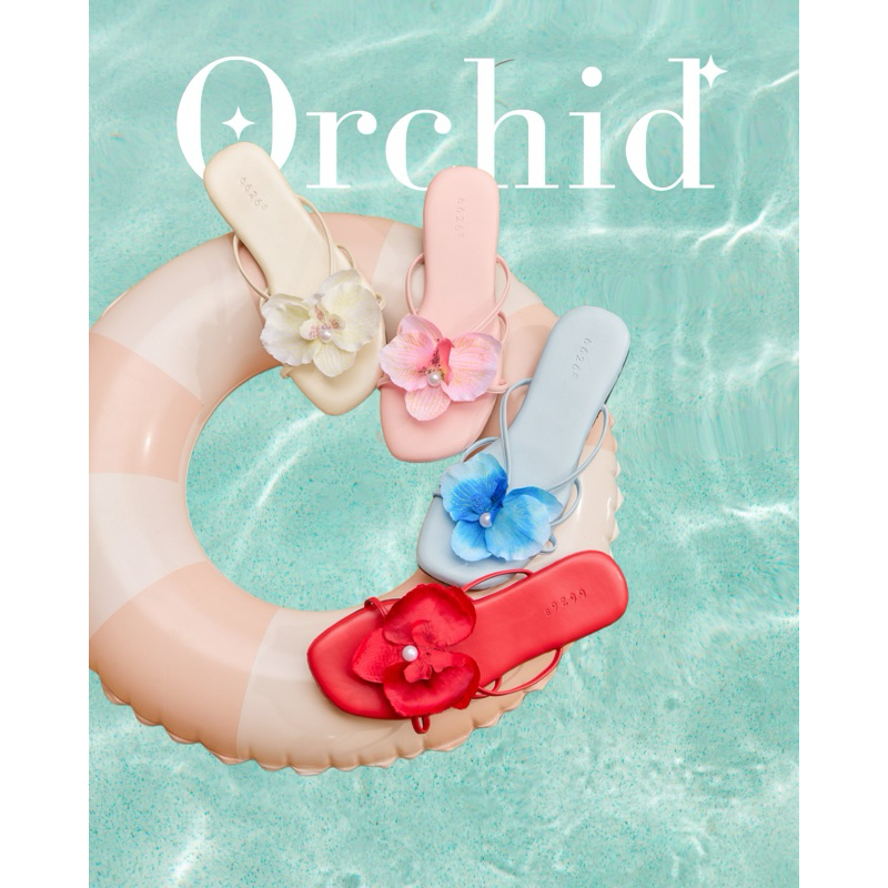 (ส่งด่วน) Orchid มีสีใหม่ให้เลือกเยอะที่สุด ! ฟองน้ำหนานุ่ม สายคาดไม่บาดเท้า รองเท้าแบบสวมต้อนรับซัมเมอร์ชีเสริฟ์สุดๆ ✨🌺