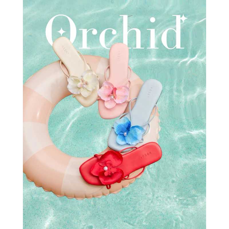 (ส่งด่วน) Orchid มีสีใหม่ให้เลือกเยอะที่สุด ! ฟองน้ำหนานุ่ม สายคาดไม่บาดเท้า รองเท้าแบบสวมต้อนรับซัมเมอร์ชีเสริฟ์สุดๆ ✨🌺