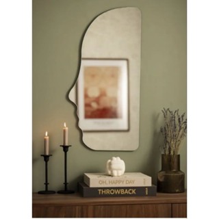 กระจกเงาแท้รูปทรง🪞Sayfa🪞ติดผนัง