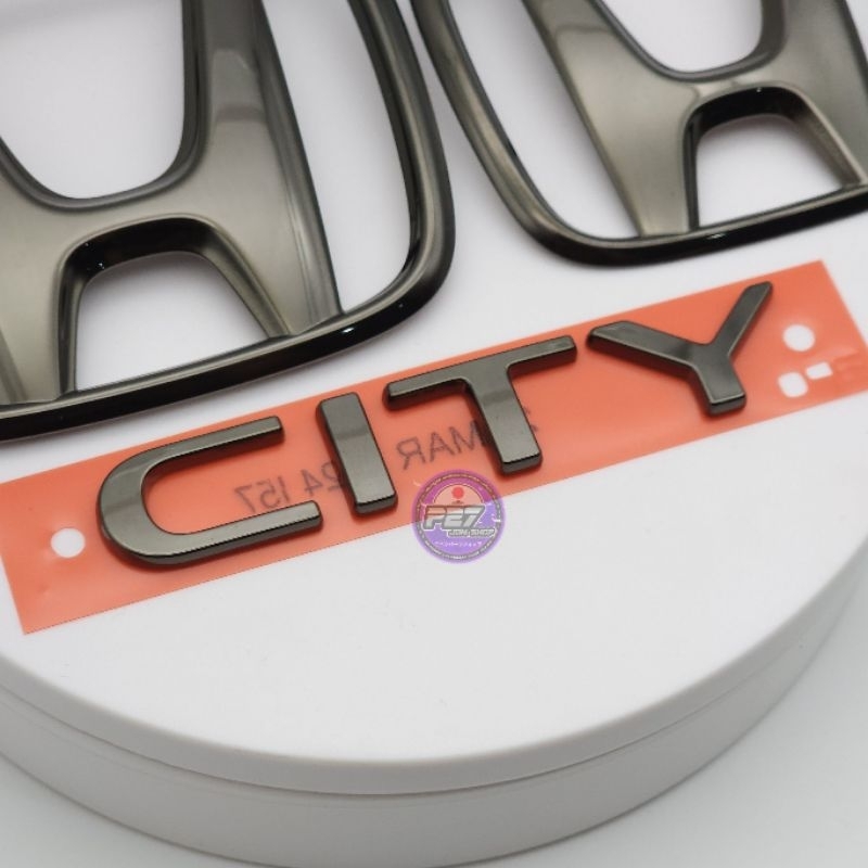 ⚫️แท้ ชุดโลโก้ / Logo รมดำ CITY HATCHBACK TURBO / EHEV ’20-25 SET3ชิ้น ของแท้ศูนย์ HONDA ราคา ถูกที่สุด ดีลบีเคเค แกลเลอรีภาพที่ 5