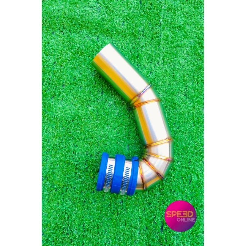 คอกรองสเตนเลส monkey125(4G/5G) ใส่เรือนเดิม พร้อมคอยาง+เข็มขัดรัด อะไหล่แต่ง อะไหล่มอเตอร์ไซค์ อะไหล่สวยงาม