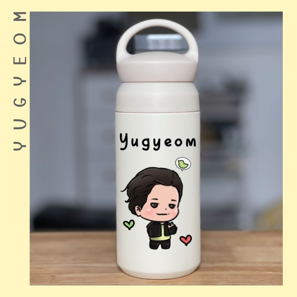 YC1. แก้วสกรีน UV รูปวาดการ์ตูน Yugyeom : Got7 : YugyeomGot7 : ยูคยอม : ยูคยอมGot7 : YUGYEOMCARTOON