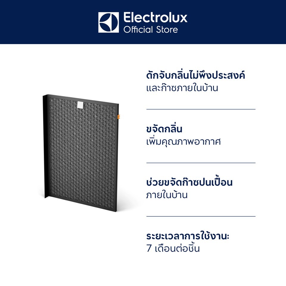 [อุปกรณ์เสริม] Electrolux EFWFRH5 FRESH odour protect filter ฟิลเตอร์กรองอากาศ