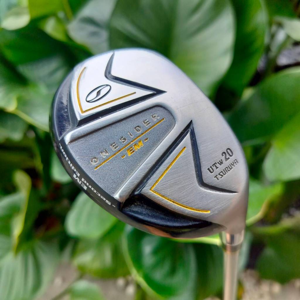 [ผ่อน] UTw 20 TSURUYA ONESEIDER -EM- ก้านเดิม FLEX SR กริพ GOLF PRIDE ไม้กอล์ฟมือสอง ของแท้