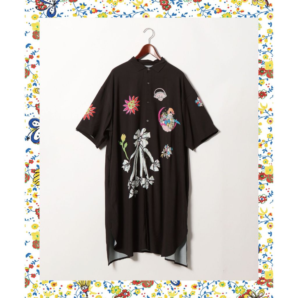niko and ... [tsumori chisato] Rayon shirt dress