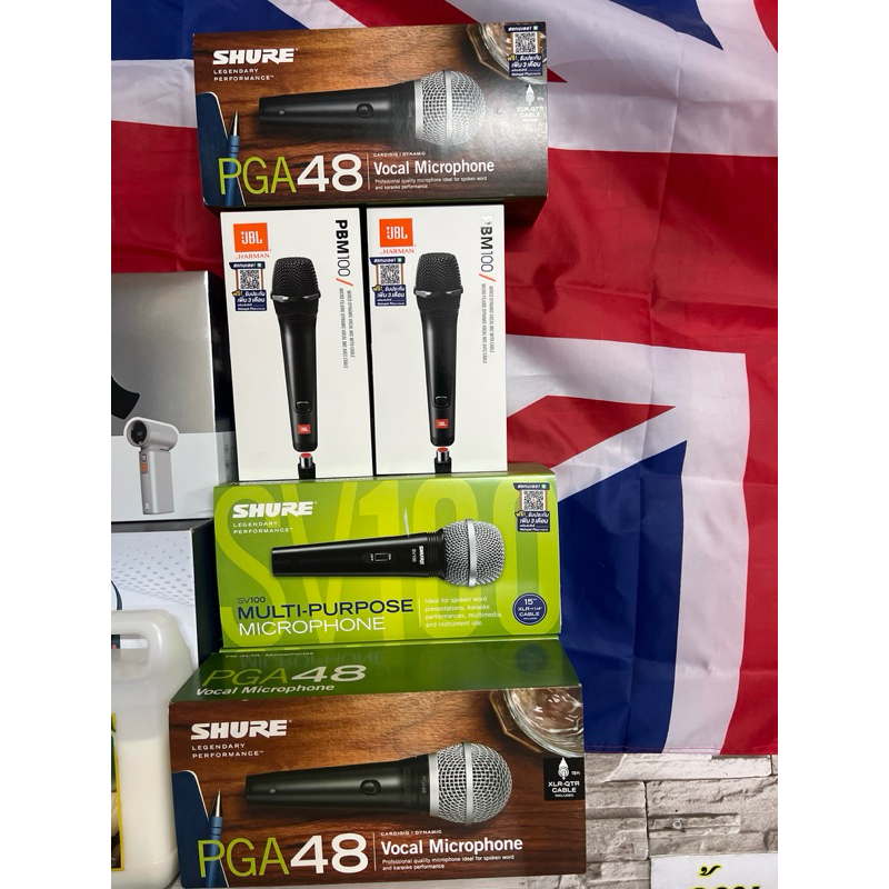 SHURE รุ่น : PGA 48 - LC ไมโครโฟน shure sc100  JBL PBM100