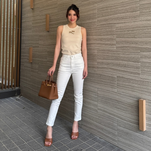 VRT - White jean  ( VRT Basic)