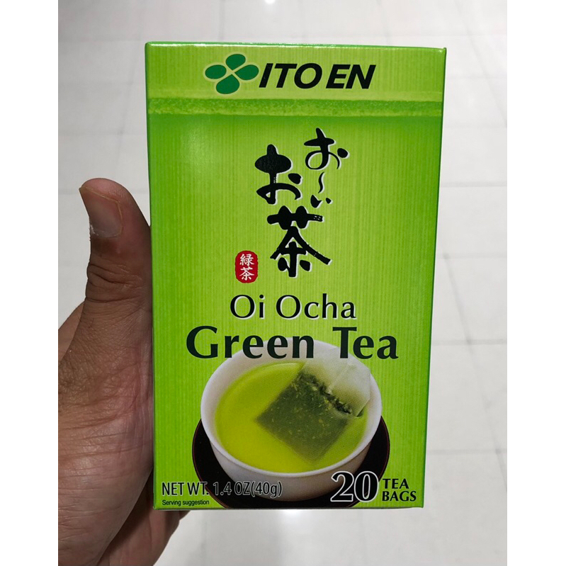 ชาเขียวญี่ปุ่น ชนิดเข้มข้น  แบบซองถุงชา ตรา ITOEN ขนาด 40g. 🇯🇵🇯🇵