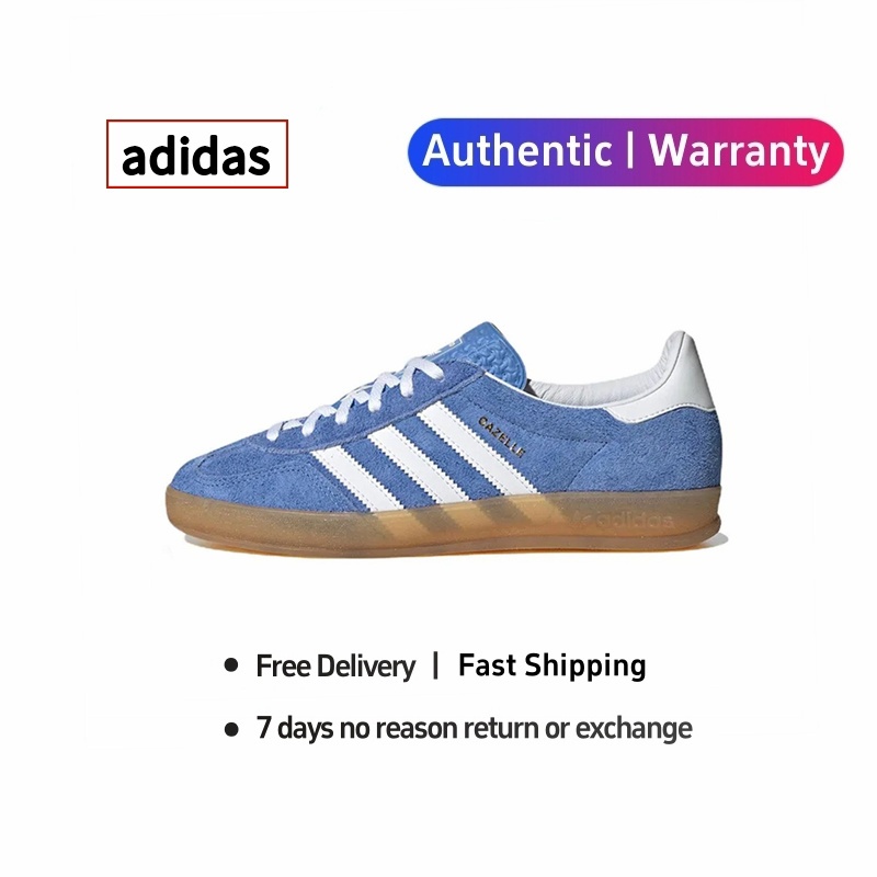 Adidas Gazelle Indoor Blue White Brown / White / Yellow White