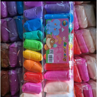 (12 ชิ้น) No.1110 ดินเบา ของเล่นดินเบา ดินเบา 12 สี ดินวิทยาศาสตร์ ของเล่นเด็ก ดินน้ำมัน หนึ่งแ