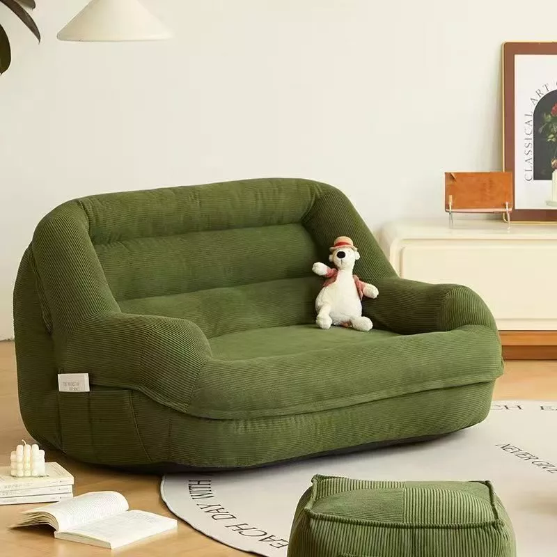 โซฟาสำหรับคนขี้เกียจ Bean Bag โซฟาบ้านสุนัข เก้าอี้นอน ขนาดสองที่นั่ง ขนาดหนึ่งที่นั่ง โซฟาโฟม ใช้ได้หลายสถานการณ์ thumbnail 10