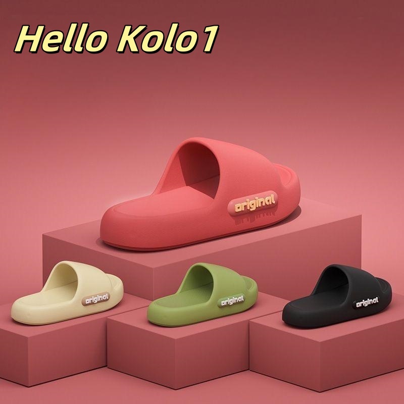 Hello Kolo1 รองเท้าแตะผู้หญิง กันลื่นและทนต่อการสึกหรอ สบายเท้า