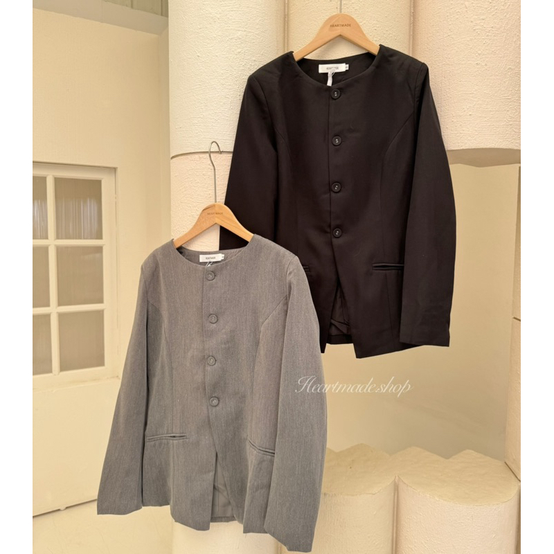 (D17) Heartmade—Aimer blazer(สินค้าพรัอมส่ง)