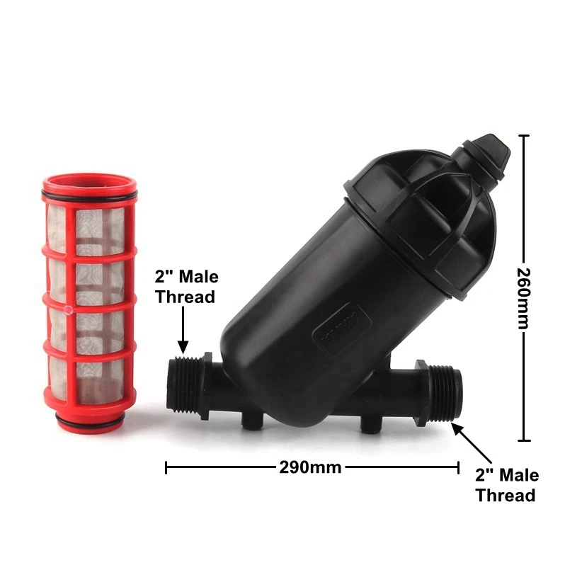 มาใหม่ กรองน้ำเกษตร 2นิ้ว（1 ชุด）ตัวกรองน้ำ 80 mesh รูปที่ 3