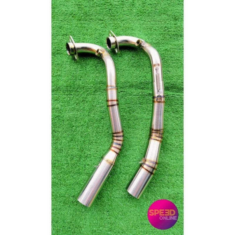 คอท่อเลส Zontes 350 e ท่อแต่ง  (1.3-2นิ้ว) ราคาถูก อะไหล่มอเตอร์ไซค์ อะไหล่แต่ง อะไหล่สวยงาม
