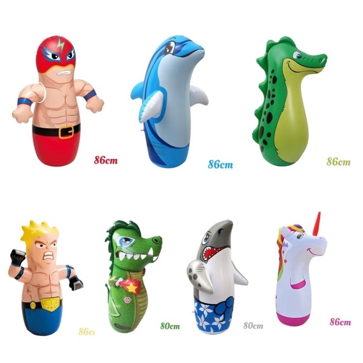 【COD】ตุ๊กตาล้มลุกสูง 86 เซนติเมตร ของเล่นเด็ก ตุ๊กตาล้มลุกเป่าลม ของเล่นเพื่อสุขภาพ ของเล่นเด็กแบบเป่าลมหลายแบบ