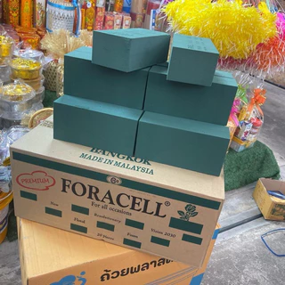 โอเอซิส ปักดอกไม้ ตรา FORACELL 3ก้อน โฟมปักดอกไม้สดโอเอซิสปักดอกไม้สด made in Maraysia