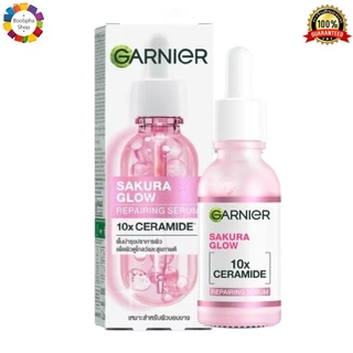 ✅ Garnier Sakura Glow Set (Serum + Day Cream + Night Cream) การ์นิเย่ ซากุระ โกลว์ เชต (เซรั่ม + เดย์ครีม + ไนท์ครีม)