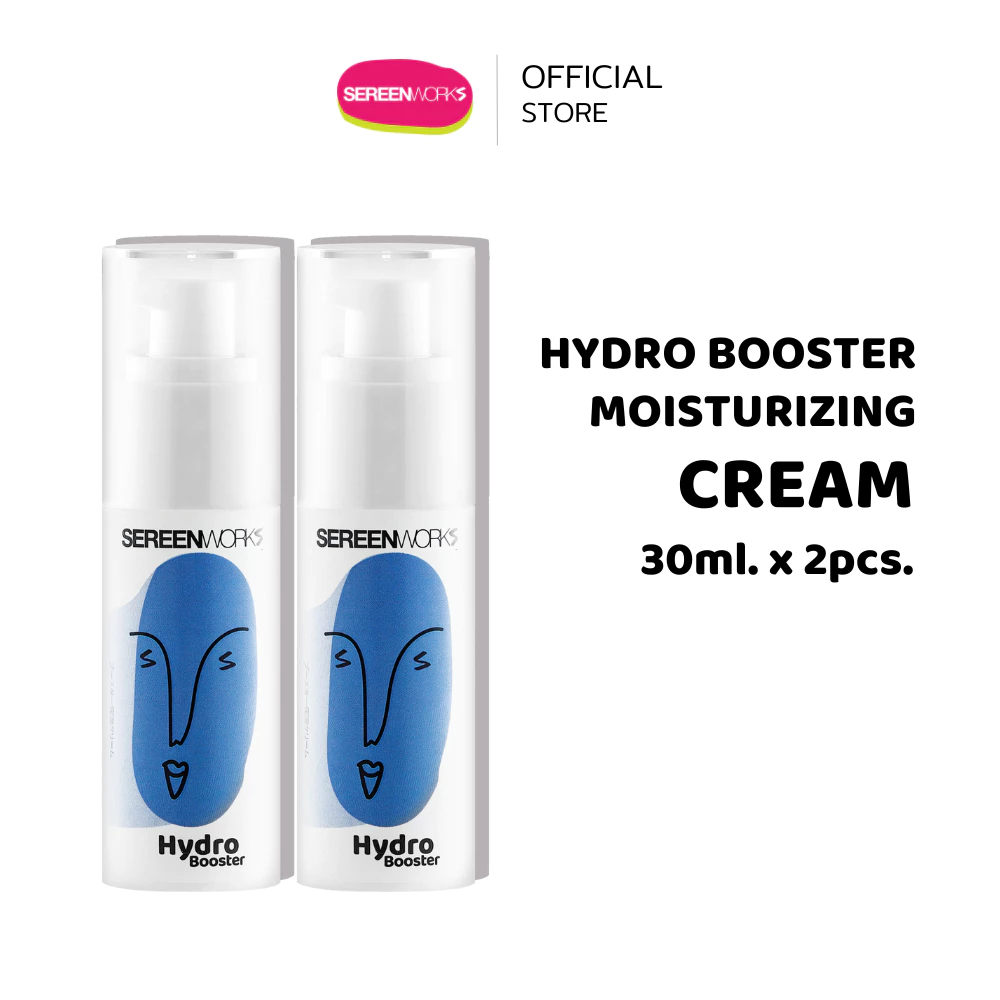 [ซื้อ 2 ชิ้นถูกกว่า] SEREENWORKS Hydro Booster Moisturizing Cream 30ml. มอยเจอร์เนื้อครีมช่วยล็อคความชุ่มชื้น ปกป้องผิว