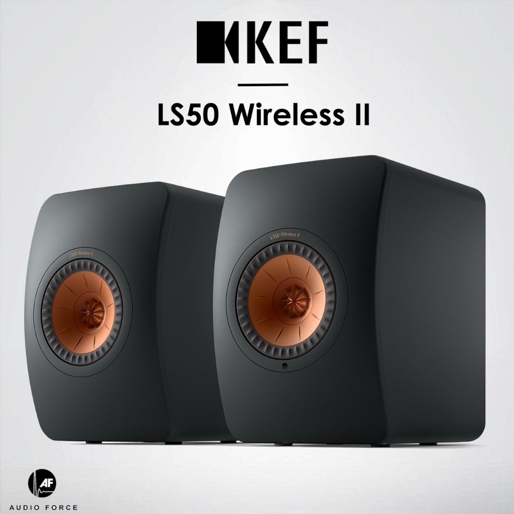 KEF LS50 Wireless II Carbon Black / pair