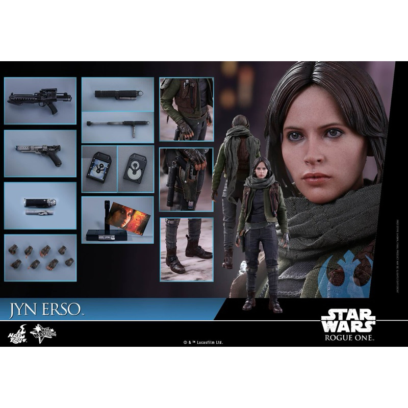 MMS 404 STAR WARS : ROGUE ONE – JYN ERSO HOTTOYS🔥