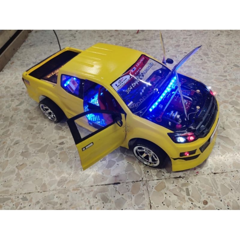 รถบังคับ​ ​ดริฟท์​ ติดเครื่องเสียง​ : DRIFT​ RACING  V-MAXTURBO MUSIC 1/10 SCALE R/C SERIES​ 4WD​.SN