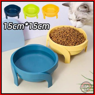 ชามอาหารทรงสูงชามวงกลมมีขา ชามทรงสูงให้อาหารสำหรับสัตว์เลี้ย…