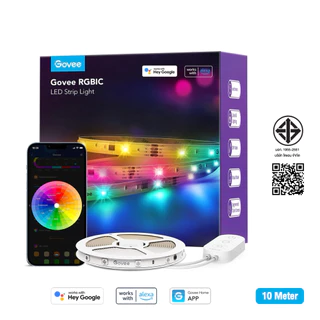 Govee RGBIC Basic LED Strip Light 5M/10M Wi-Fi + Bluetooth Music Sync | ไฟเส้น LED อัจฉริยะ ปรับสีไล่เฉดรุ่น H618A