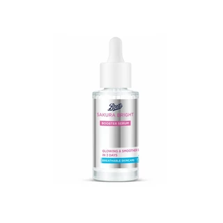 BOOTS SAKURA BRIGHT บู๊ทส์ ซากุระ ไบรท์ บูสเตอร์ ซีรั่ม 30 มล.