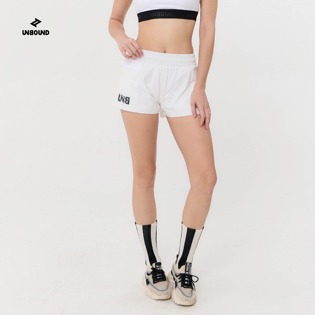 UNBOUND ASTRO CAMO INTERSTELLAR SPACE SHORTS (WHITE) กางเกงขาสั้นออกกำลังกายสีขาว