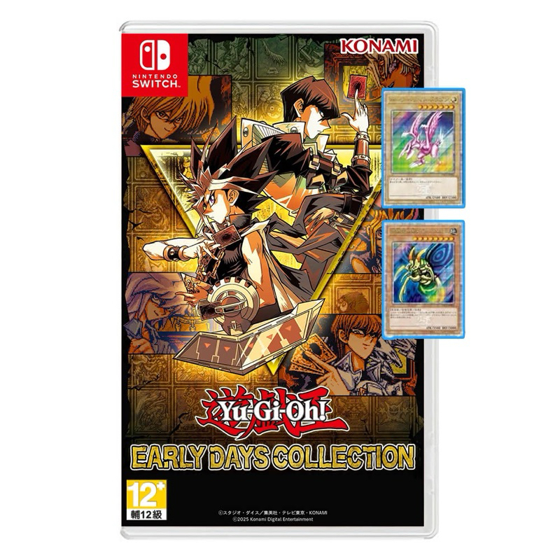 Yu-Gi-Oh! Early Days Collection (Asia-Eng) มือ1ในซีล แถมRandomCardในกล่อง Nintendo Switch